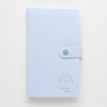 Kpop Photocard Binder, 3" Star Photo & Letter Card Storage Book, Compatible with Film Cards
