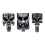 Αυτόματο χειροκίνητο έμβολο μοτοσικλέτας από ανοξείδωτο ατσάλι, μοχλός αλλαγής 7