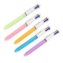 ROCKROK 4-Colors-in-1 Multicolor Pen Retractable Ballpoint Pens