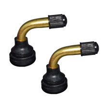 90 Degree Bent Rubber Base Tire Valves Stem PVR40 50 60 70 Wheel Tyre Valves Stem for Motorcycle Tubeless Tires