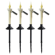 Solar LED Candle Lights Outdoor 4 Pack