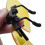 Rectangle Clear Yellow Lens Rimless Clip  Night Vision Driving Glasses 4