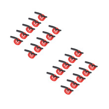 30Pièces Roulettes Ligne Cerf-Volant Rouge Accessoires Main