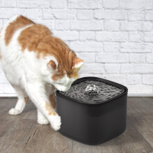 Automatic Pet Water Dispenser - Silent Circulating Filtration System with USB Power, 30dB Quiet Operation for Cats & Dogs, Includes USB Cable