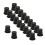 Rubber Motorcycle Windshield Nuts M6 20 Pack 2