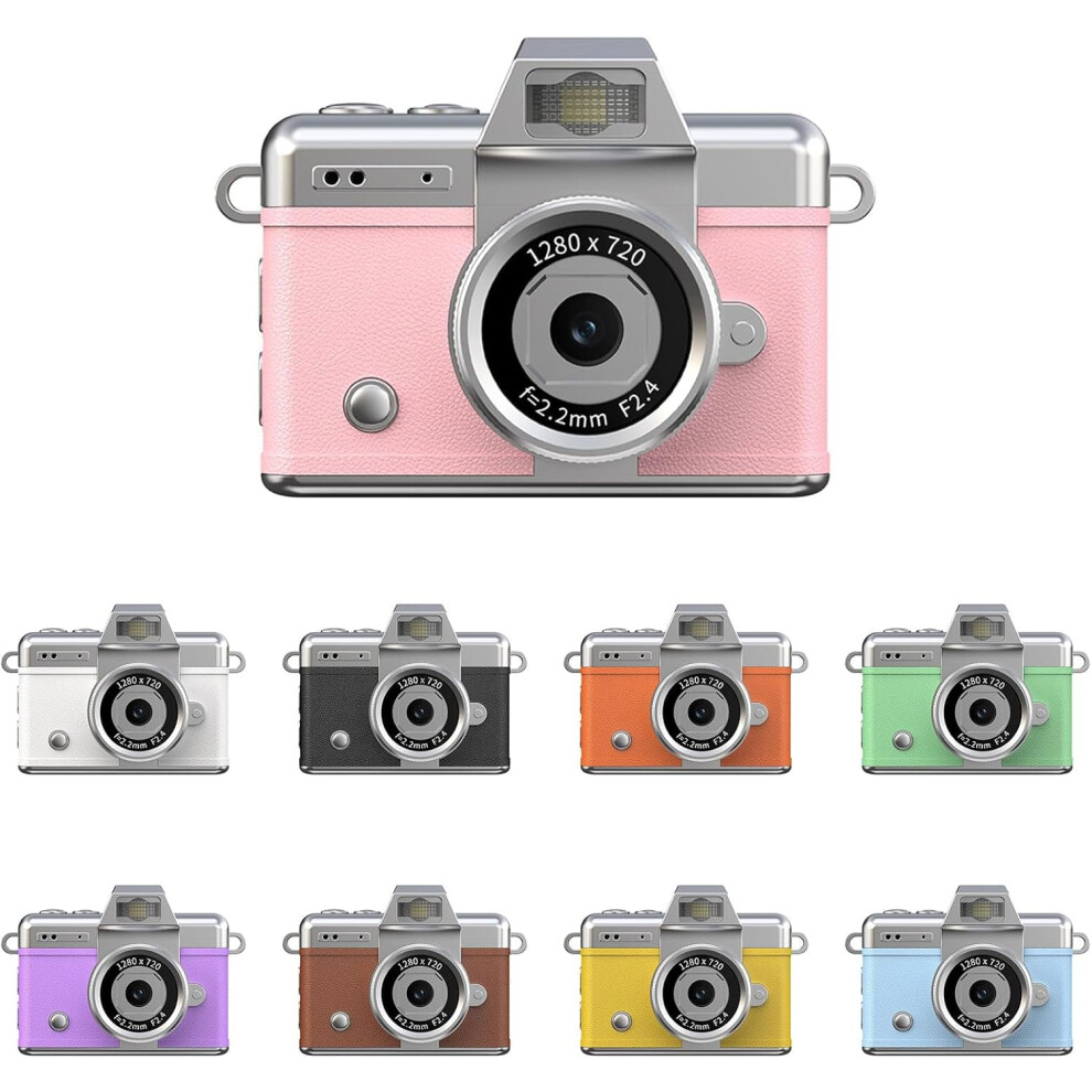 Mini Digital Camera With 1.47 In Lcd Screen, 1080P Keychain Camera With Built-In Flash And 32Gb Memory For Travel And Daily Photography 9422877965892