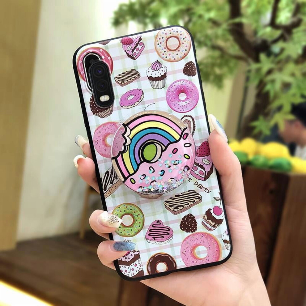 Phone Case For Samsung Galaxy Xcover Pro Â Silicone Tpu, Glitter, Rotatable Kickstand, Cartoon Design 9422877965472
