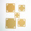 5Pcs Square Ruler for Quilting and Patchwork Tool Sewing Embroidery PVC Crafting Accessories 1