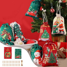 Calendriers de l'Avent de Noël - Édition limitée - Cadeaux de Noël pour les élèves, compte à rebours du sapin de Noël