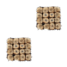 32St Kleurige Kunstvezel Pompons Voor Mode & Creatieve Decoratie