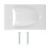 Junction Box Cover,Dust Prevention ABS Wall Face Plate Mount Socket Cover Wiring Faceplate, Wall Panel 1