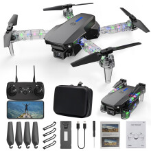 Drone for Adults, 1080P HD FPV Camera, Altitude Hold & Headless Mode, Remote Control Toy Gift for Boys & Girls