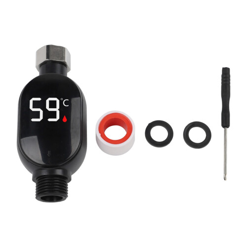 Vattentät smart temperatur digital display krantermometer badtermometer
