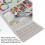Bead Design Mat Beading Board 28.2x19.5 cm Velvet 5