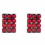 48pcs Shatterproof Red Christmas Baubles 3cm 1