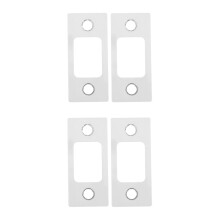 4Pièces Plaque De Verrou En Acier Inoxydable Pour Porte