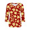 Top da donna a maniche a 3/4, camicie casual con scollo a V, magliette basic morbide, camicette da lavoro 3
