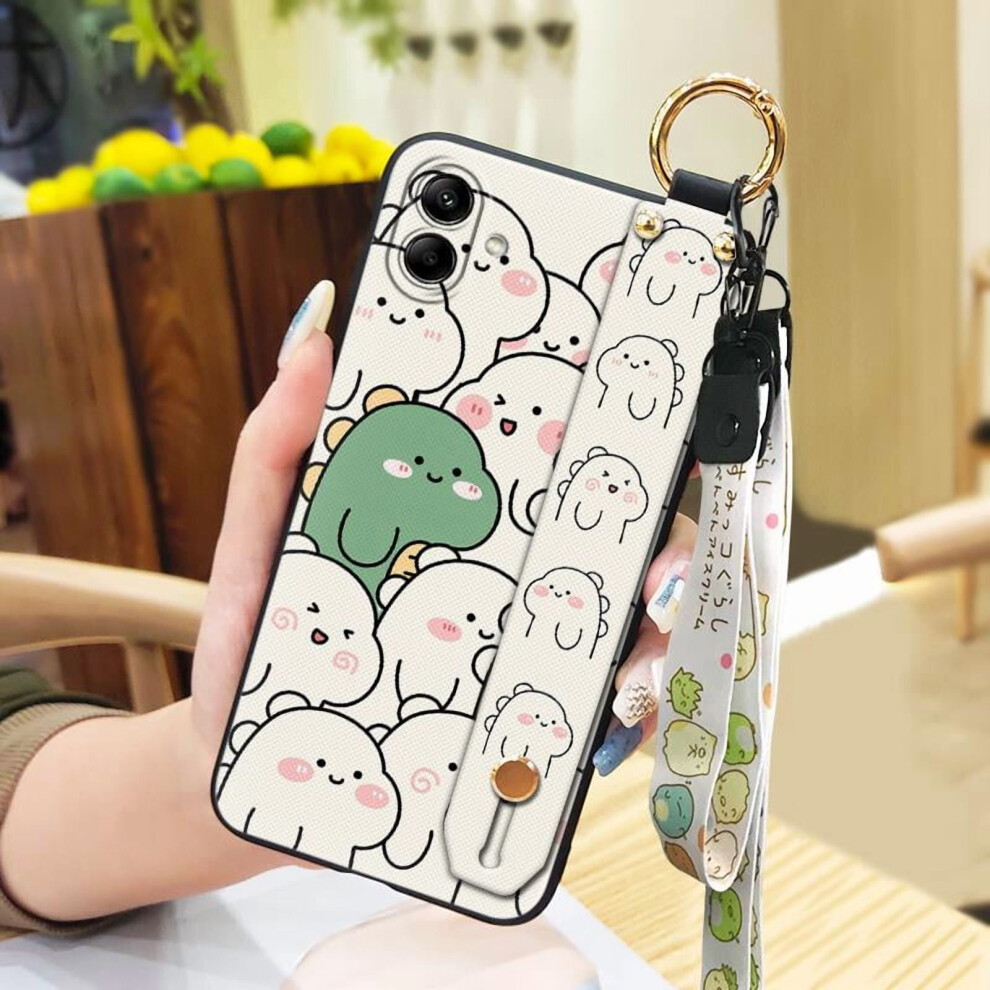 Phone Case For Compatible With Samsung Galaxy A05/Sm-A055f Â Fashion Wrist Strap, Kickstand Ring, Anti-Dust & Anti-Knock, Cute Cartoon Design 9422877479429