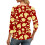 Top da donna a maniche a 3/4, camicie casual con scollo a V, magliette basic morbide, camicette da lavoro 5