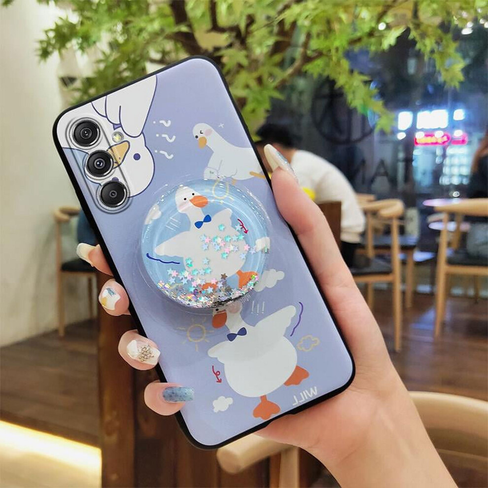 Tpu Glitter Soft Case For Samsung Galaxy A35 5G Global Â Quicksand Design, Rotatable Stand, Lens Protection, Waterproof 9422877479788