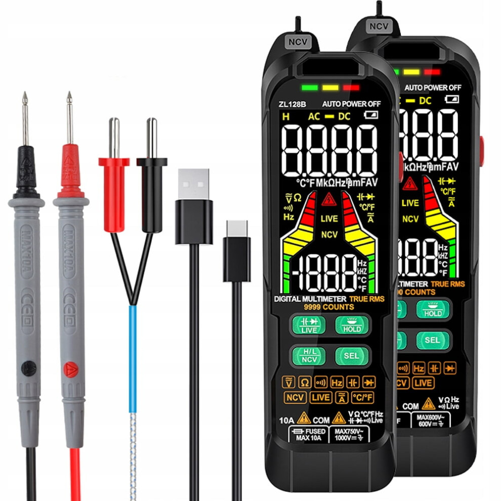 High-Precision Multi-Function Fully Automatic Intelligent Multimeter 9377112569086