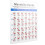 Practical Mandolin Chord Chart Fretboard Notes Coated Paper For Beginners Adults 1
