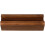 Wooden Full Length Mirror Stand Light Brown 1