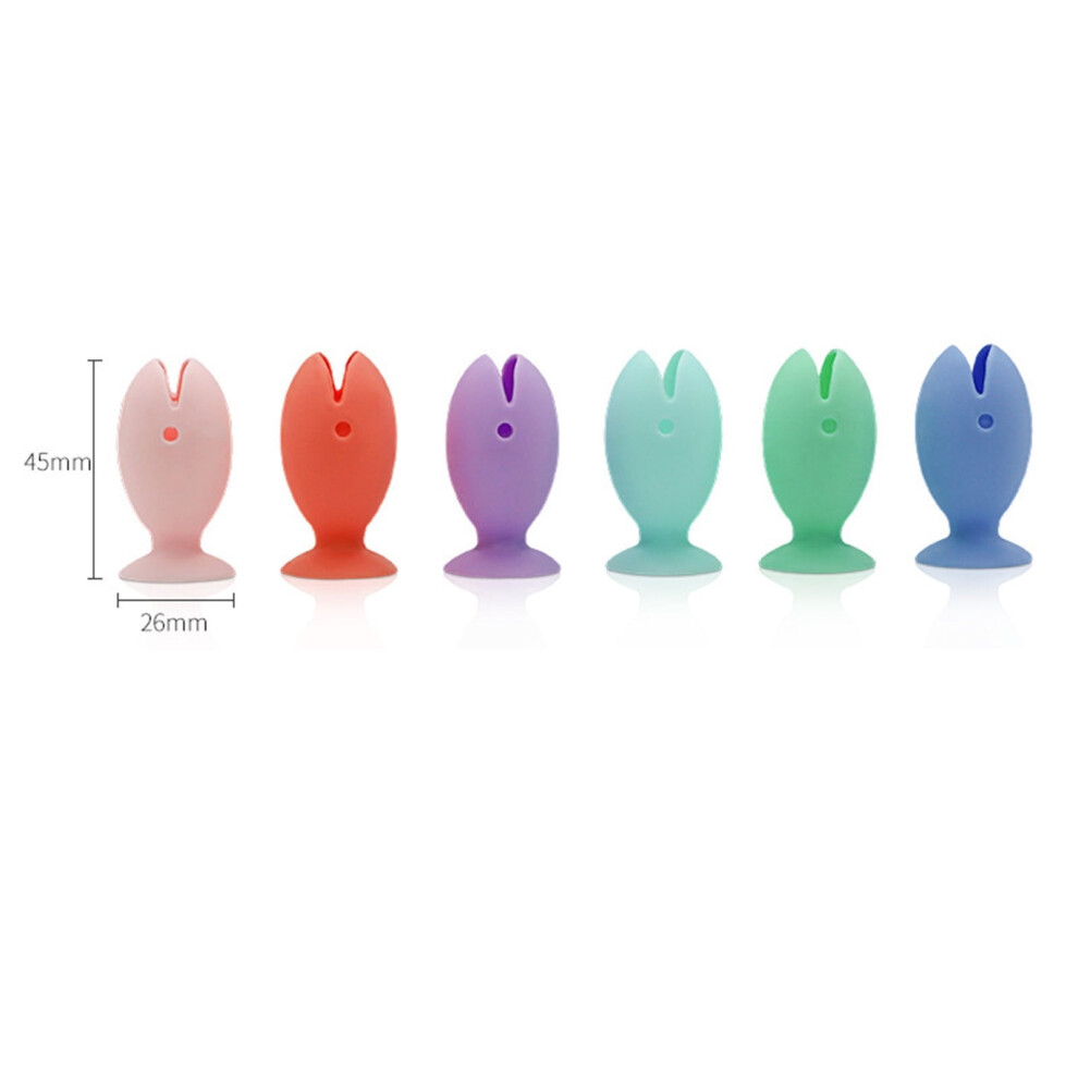 Silicone Toothbrush Cover Stand Portable Travel Rack 975221537904