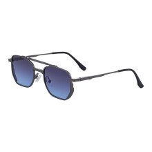 Men's Sunglasses Metal Square Frame UV Protection