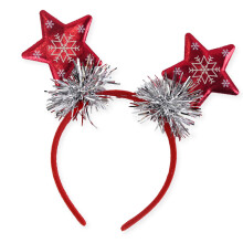 Christmas Hairband Non-Slip Star Tree Design
