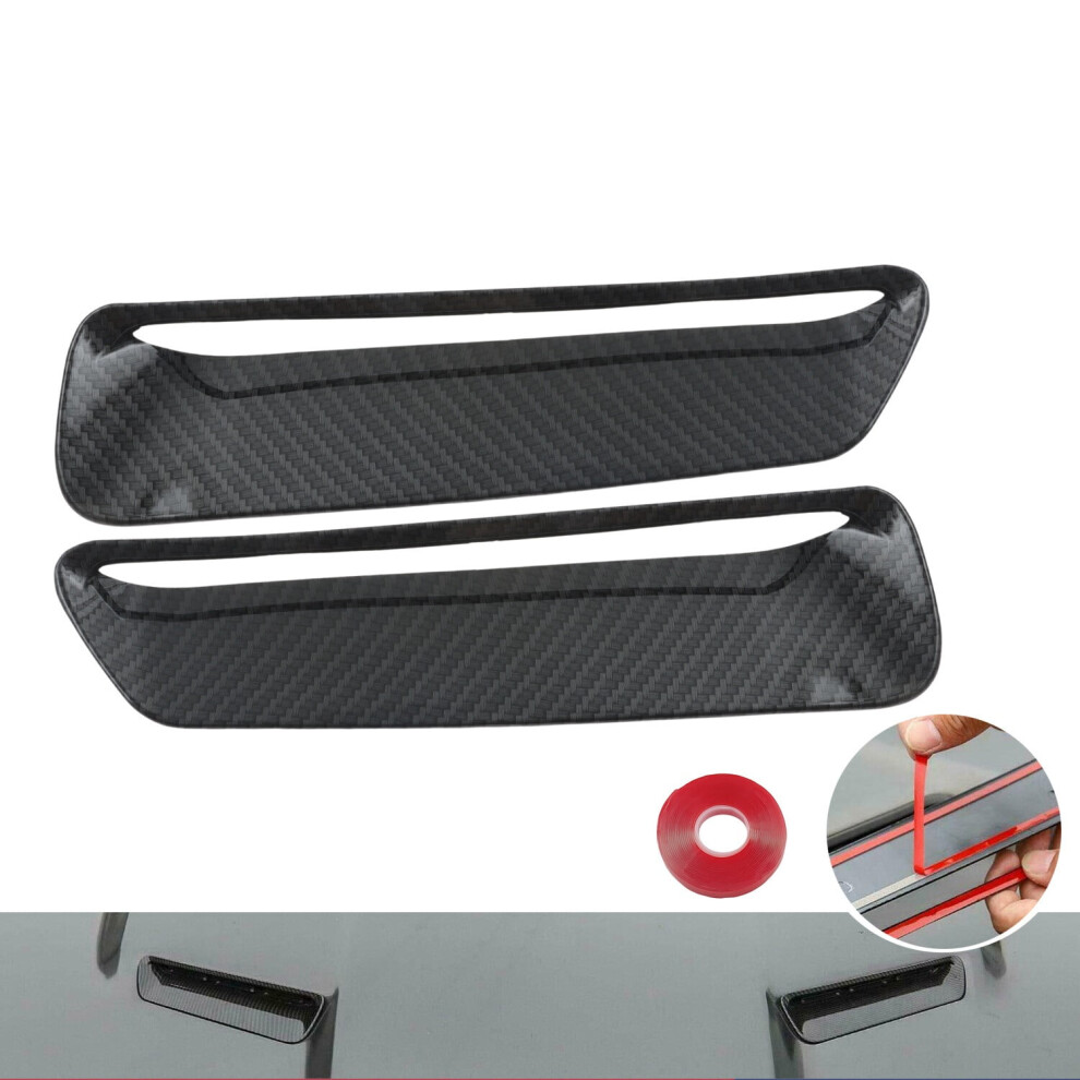 Hood Cowl Scoop Air Vent Decoration Cover For 2015-2020 Dodge Challenger 9085618441590