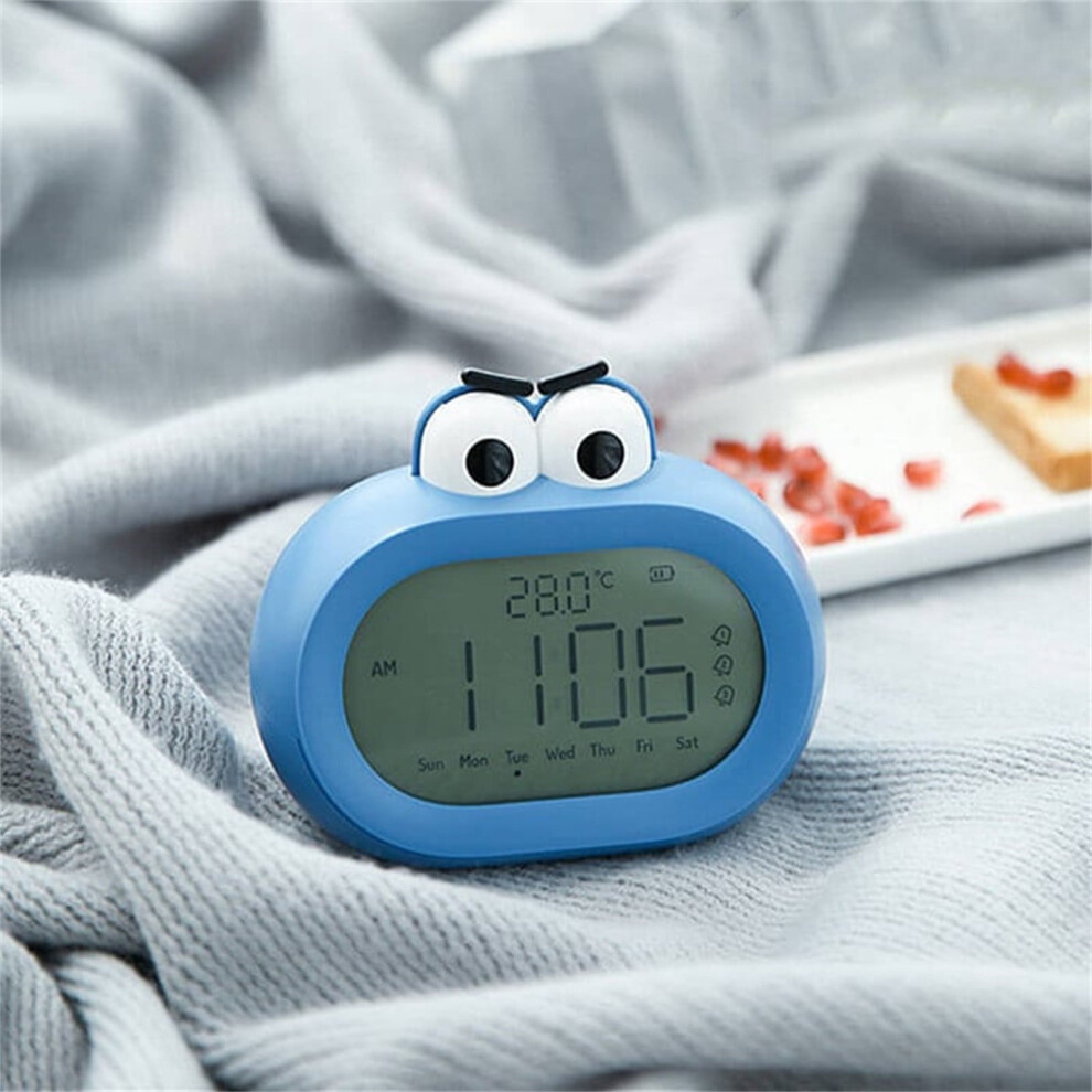 Smart Alarm Clock, Smart Alarm Clock Radio, Alarm Clocks, Digital Alarm Clock, Digital Clock With Temperature Night For Kid, Plastic Light
