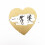Heart Scratch Stickers Round 300 Pcs Per Roll 6