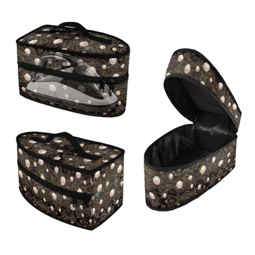 Portable Travel Steamer Storage Case Pearl Pattern 1 Pack