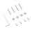 4Pcs PC Computer Case Cooling Fan Screws Tapping Screw Fan Mount Screws Long Short Replacement Part 7
