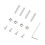 4Pcs PC Computer Case Cooling Fan Screws Tapping Screw Fan Mount Screws Long Short Replacement Part 8