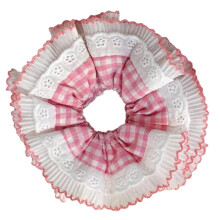 Vintage Lace Hair Scrunchies Thick Updo Oversized Hair Scrunchy Elegant Hair Rope Scrunchy Women Ponytail Holder