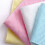 Lingettes absorbantes en coton blanc, lot de 12 5