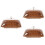 3Sets Geflochtener Mit Deckel Für & Garten 8