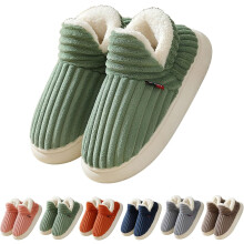 Pluffi Slipper Booties Winter Warm Slippers, Cloud-Shaped Warm Cozy Slippers Men Women, Warm Fuzzy Winter Slippers for Home