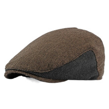 Beret Hat Cross-Border Wholesale Men's British Retro Peaked
