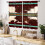 Cow Print Curtains Rustic Brown 2 Panel 55x39 Inch 3