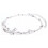 Women's 925 Sterling Silver Anklet with Boho Beads 7