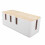 Compact Space Storage Sliding Storage Drawer Wall Mount Cabinet Organizer PP Plastic Construction Under Sink Organizer And Storage Modern Design, 7