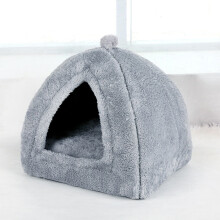 Pet Tent Cave Bed for Small/Medium Puppies & Cats – Super-Soft, Self-Warming Cat Hut, Compatible with Indoor Cats & Small Dogs