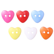 Colored Buttons for Sewing Crafts 100 pcs