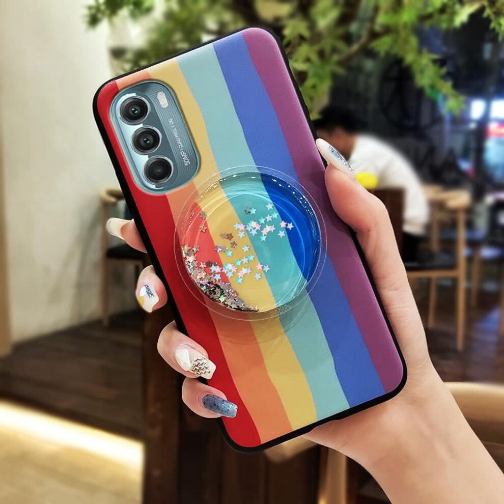 Moto G Stylus 5G 2022 Phone Case – Rotatable Kickstand, Quicksand Tpu, Waterproof, Anti-Knock, Lens & Dirt Protection 9181073483783