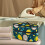 Handheld Steamer Iron Storage Case Zipper Handle Portable Iron Case Lemon Pattern, Case Only 2