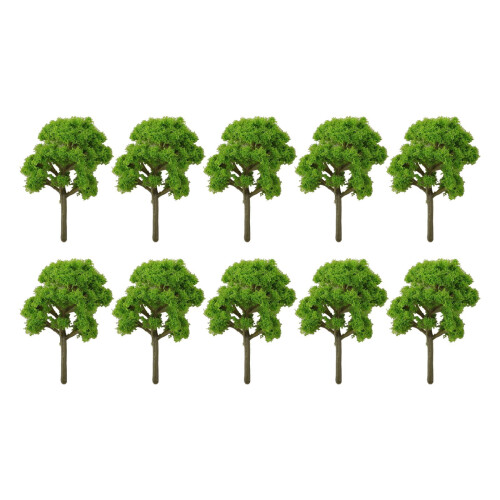 10PC 7/9cm Trees Model Garden Wargame Train Railway Architectural Scenery Layout 9cm 1