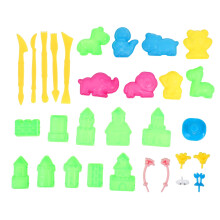 30pcs Beach Sand Molds For Portable With Shapes For Creative Riverbanks And Water Areas